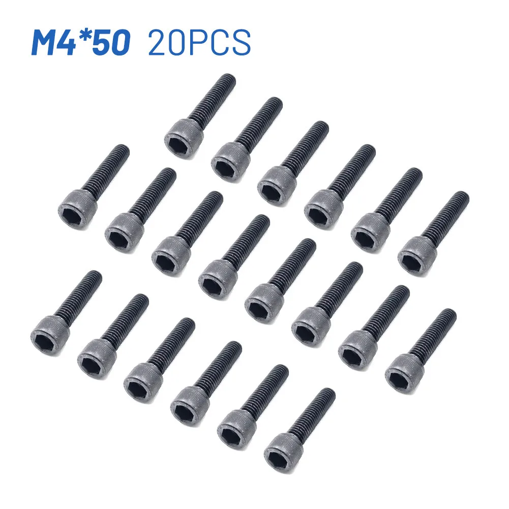 Cylindrical Screws With Hexagon Socket M4*50 Pack Of 20 DIN 912 Stainless Steel Metric Standard Thread
Cylindrical Screws With Hexagon Socket M4*50 Pack Of 20 DIN 912 Stainless Steel Metric Standard Thread