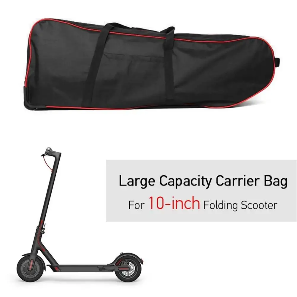 10" Scooter Carrying Bag Foldable Protective Shoulder Bag with 3 Wheels Can Be Used as Tote Bag Shoulder Bag or Roller Bag
10" Scooter Carrying Bag Foldable Protective Shoulder Bag with 3 Wheels Can Be Used as Tote Bag Shoulder Bag or Roller Bag