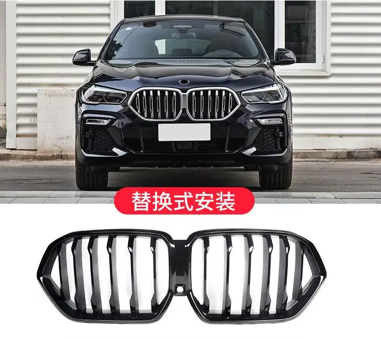 ABS Car Front Bumper Mesh Racing Grille Grills For BMW X6 X6M G06 2020 2021 Year 2PCS/set
ABS Car Front Bumper Mesh Racing Grille Grills For BMW X6 X6M G06 2020 2021 Year 2PCS/set