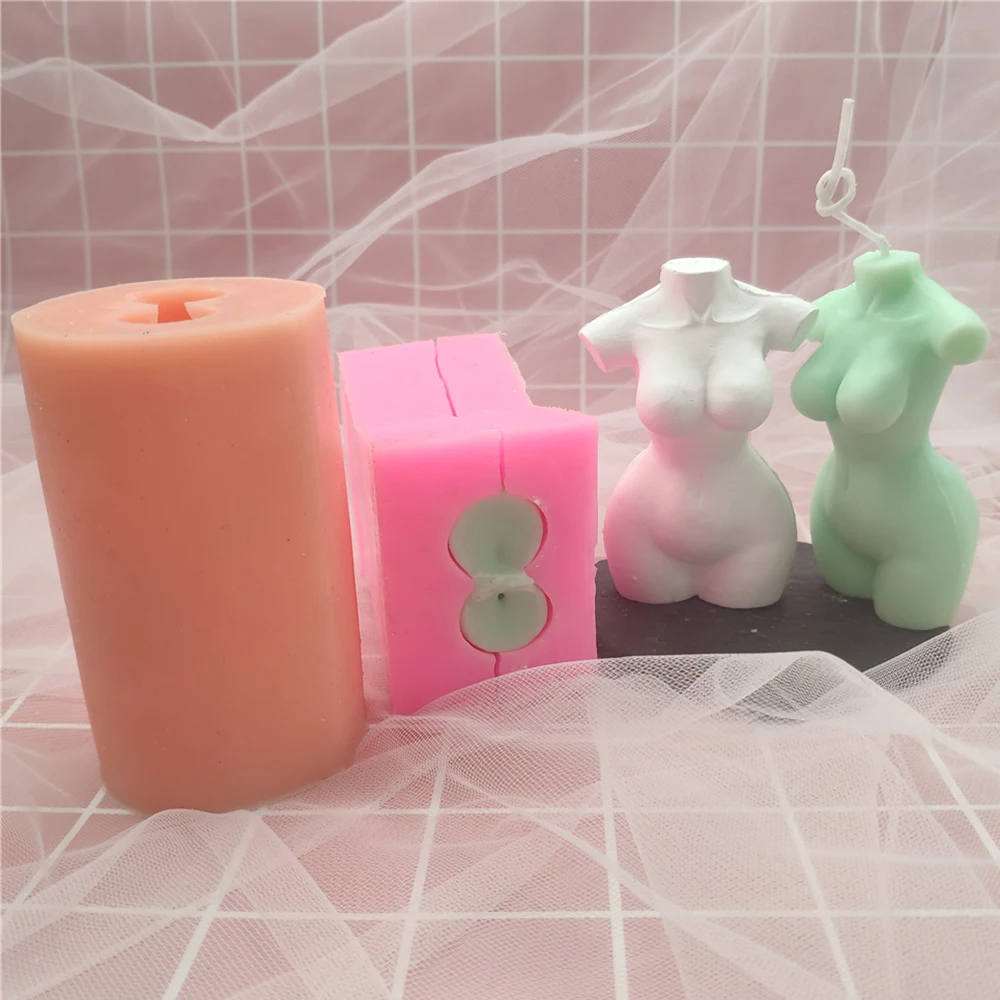 3D Nude Female Body Silicon Mold with Broken Arm DIY Aroma Candle Nude Woman Bust Mould Handmade Body Art Crafting Plaster Decor
3D Nude Female Body Silicon Mold with Broken Arm DIY Aroma Candle Nude Woman Bust Mould Handmade Body Art Crafting Plaster Decor