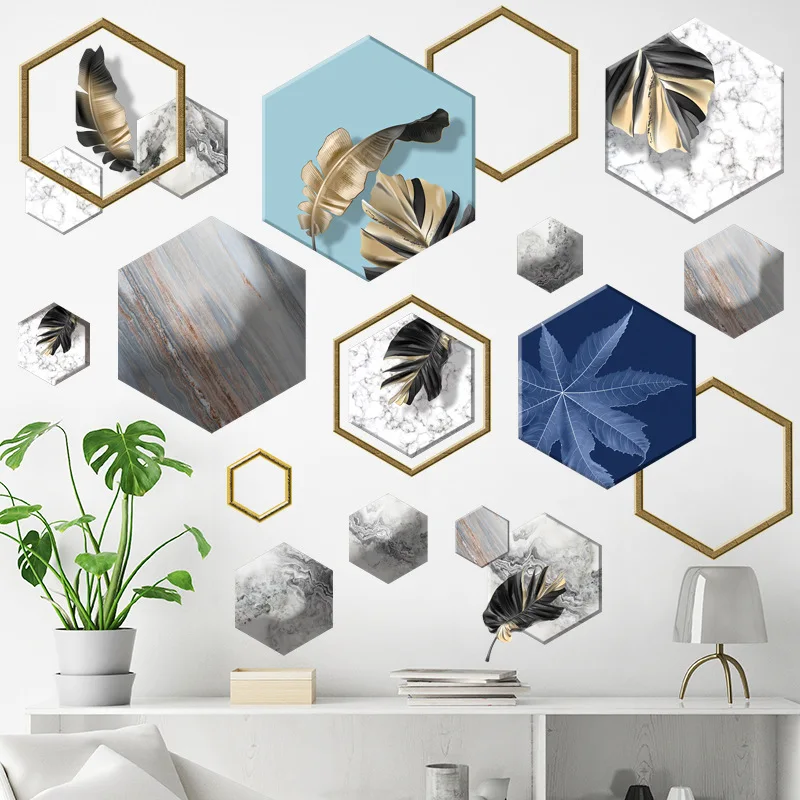 Nordic Style Geometric Patterns Wall Stickers Aesthetic Living Room Bedroom Decor Sofa TV Backdrop Wallpaper DIY Decals
Nordic Style Geometric Patterns Wall Stickers Aesthetic Living Room Bedroom Decor Sofa TV Backdrop Wallpaper DIY Decals