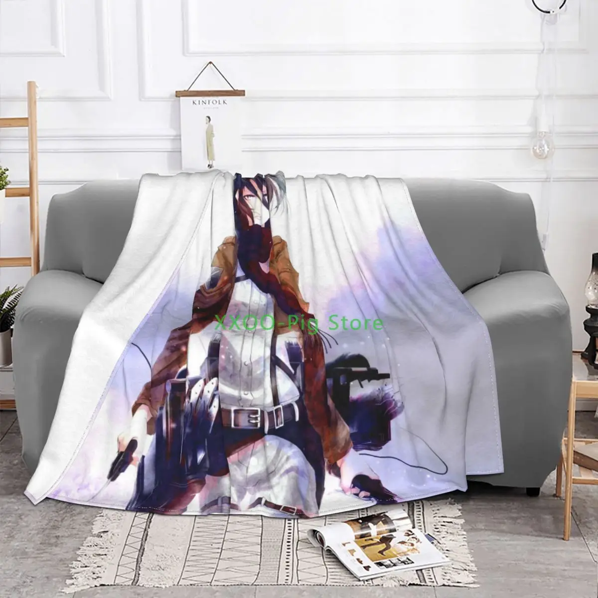 Attack On Titan Blankets Fleece Warm Portable Throw Blanket AOT Anime Bedspreads for Sofa Car
Attack On Titan Blankets Fleece Warm Portable Throw Blanket AOT Anime Bedspreads for Sofa Car