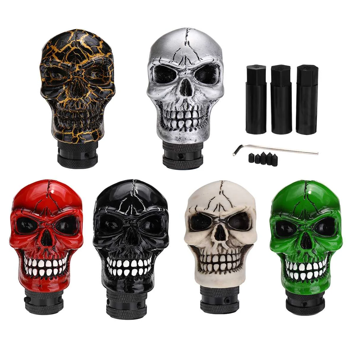 Universal Skull Head Style Car Truck Manual Gear Shift Knob Lever Shifter Gear Stick
Universal Skull Head Style Car Truck Manual Gear Shift Knob Lever Shifter Gear Stick