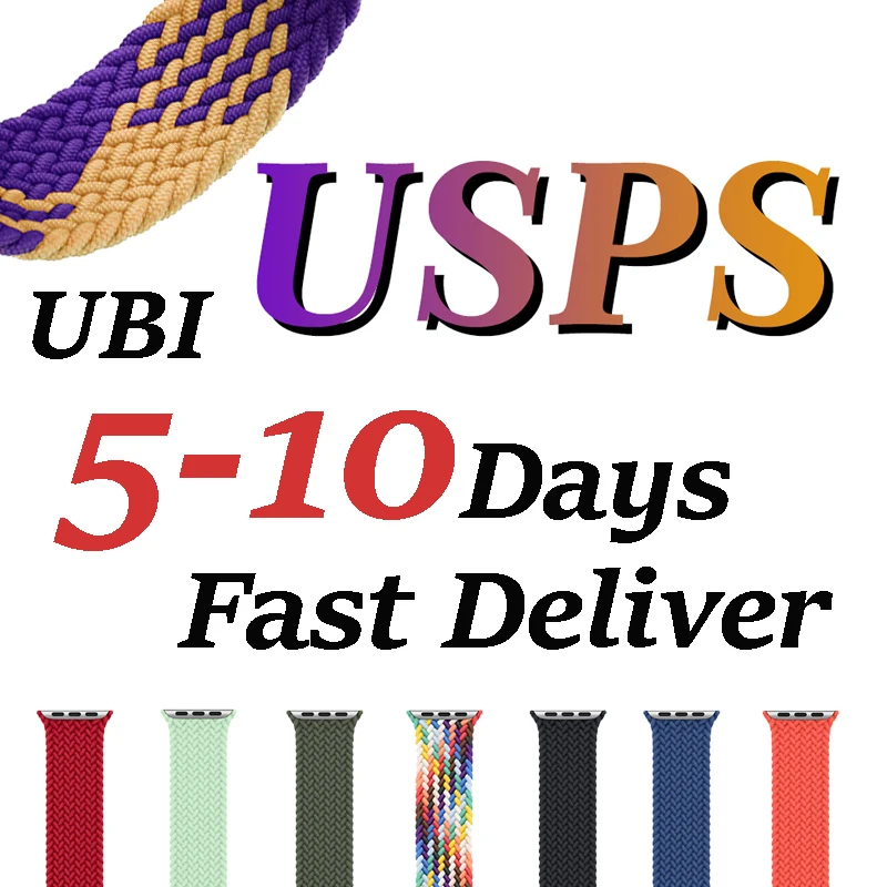 USPS UBI Deliver OverSeas Warehouse For Apple Nylon Braided Loop 1:1 5-10days Deliver VIP Link Dropship Bulk Buy 
USPS UBI Deliver OverSeas Warehouse For Apple Nylon Braided Loop 1:1 5-10days Deliver VIP Link Dropship Bulk Buy