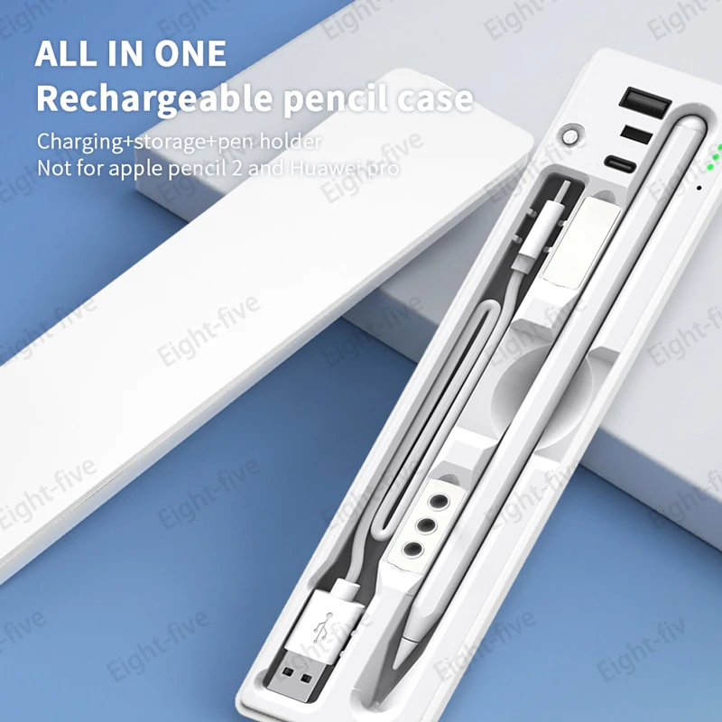 Suitable for Apple Pencil 2 Suitable for iPad Pro 11 12.9 2020 9.7 2018 Air 3 10.2 2019 Mini 5 storage multi-function pen case 
Suitable for Apple Pencil 2 Suitable for iPad Pro 11 12.9 2020 9.7 2018 Air 3 10.2 2019 Mini 5 storage multi-function pen case
