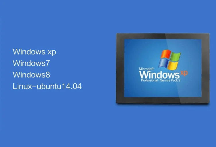 12 дюймов WIN7 сенсорный экран панель ПК планшетный компьютер киоск компьютерной