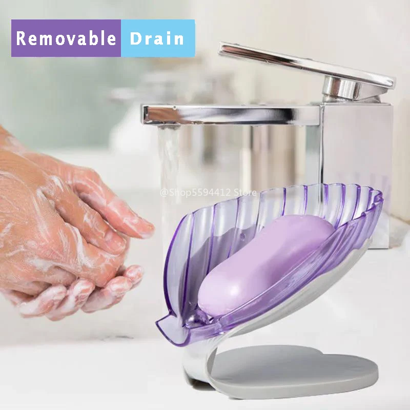Non-slip Soap Box Conch Shell Shape Soap Holder Creative Bathroom Kitchen Dish Brush Rack Household Tray Holders Case Container
Non-slip Soap Box Conch Shell Shape Soap Holder Creative Bathroom Kitchen Dish Brush Rack Household Tray Holders Case Container