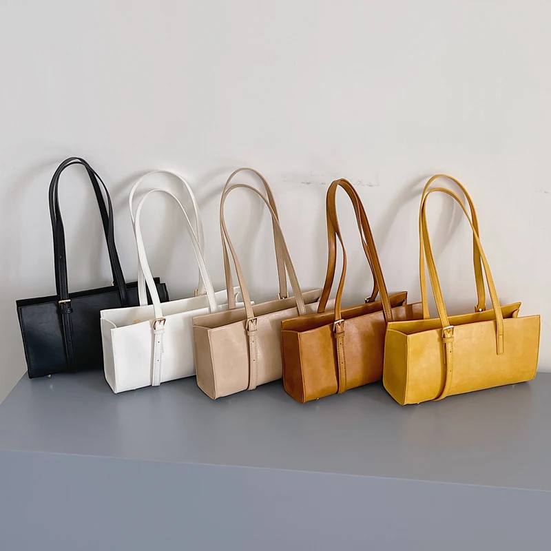 Solid Color Zipper Women's Bag Ladies Shoulder Bag High Quality PU Leather Female Middle Baguette Handbags Whole Sale
Solid Color Zipper Women's Bag Ladies Shoulder Bag High Quality PU Leather Female Middle Baguette Handbags Whole Sale