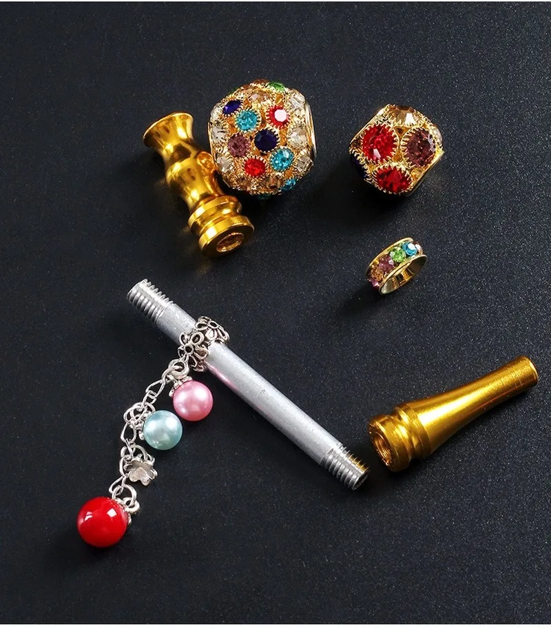 10pieces/Lot Rhinestone cigarette holder hookah nozzle nozzle holder pipe metal portable removable cigarette holder smoking set
10pieces/Lot Rhinestone cigarette holder hookah nozzle nozzle holder pipe metal portable removable cigarette holder smoking set