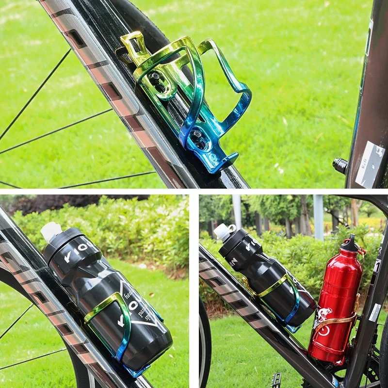 Bicycle Drinking Water Bottle Holder Mountain Bike Ultralight Colorful Bottle Cage Electroplated PC Cup Rack Bicycle Accessories
Bicycle Drinking Water Bottle Holder Mountain Bike Ultralight Colorful Bottle Cage Electroplated PC Cup Rack Bicycle Accessories