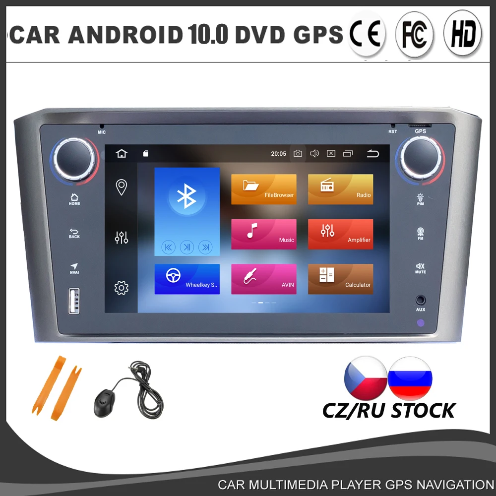 Фото Автомобильный DVD плеер с GPS навигацией 7 дюймов Android 10 0 для TOYOTA - купить