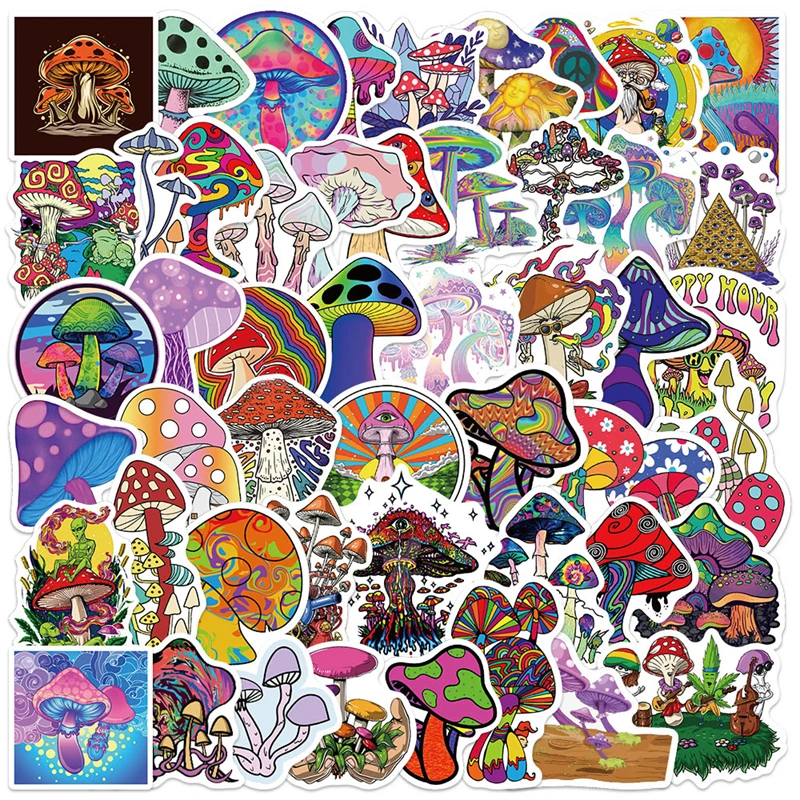 10/30/50 PCS Cartoon Psychedelic Aesthetic Mushroom Doodle Stickers Waterproof Decals Sticker For Laptop Motorcycle Stickers
10/30/50 PCS Cartoon Psychedelic Aesthetic Mushroom Doodle Stickers Waterproof Decals Sticker For Laptop Motorcycle Stickers
