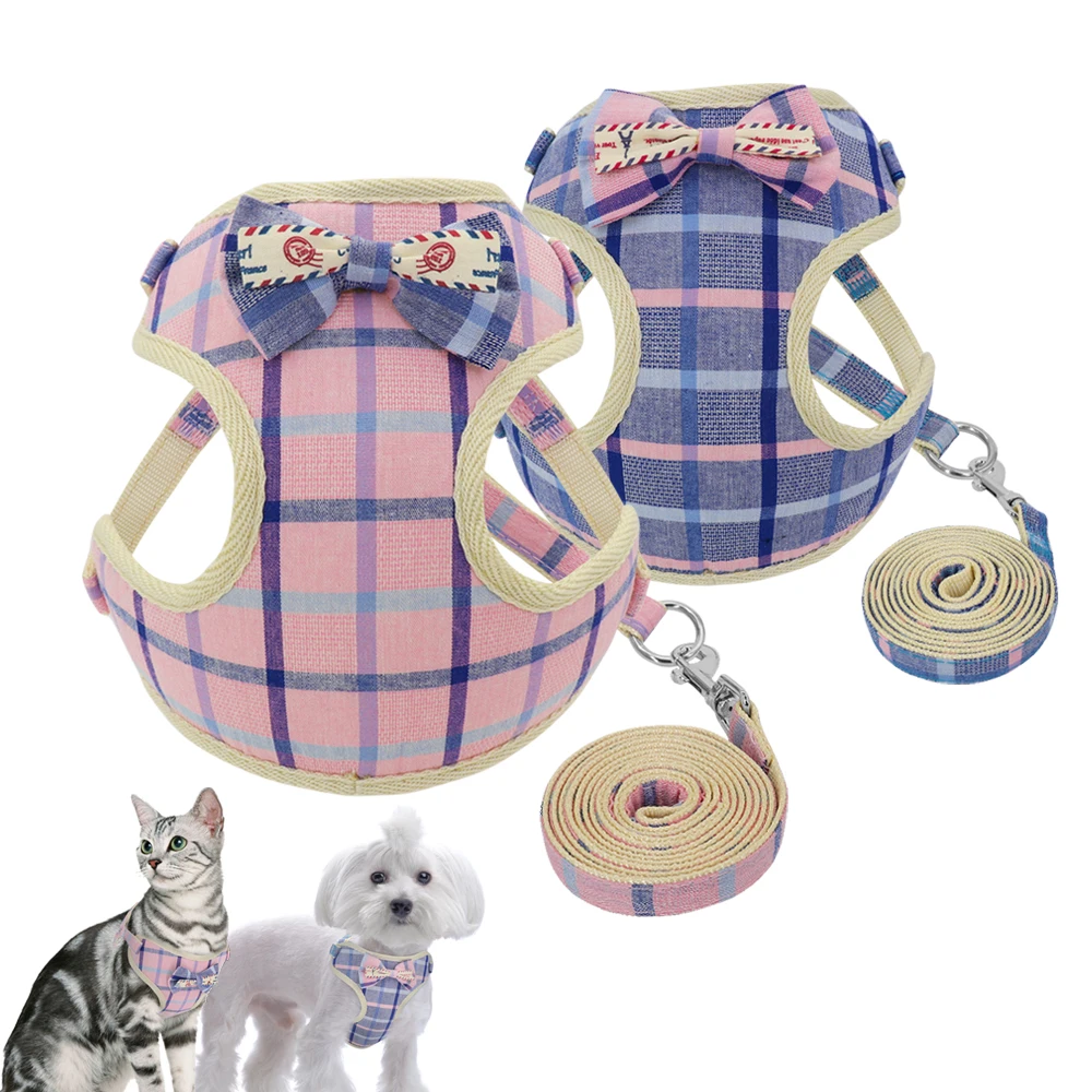 Cute Small Puppy Cat Harness Soft Mesh Dog Cat Kitten Harnesses Leash Set For Chihuahua Pug Small Medium Dogs Cats Harness Vest
Cute Small Puppy Cat Harness Soft Mesh Dog Cat Kitten Harnesses Leash Set For Chihuahua Pug Small Medium Dogs Cats Harness Vest
