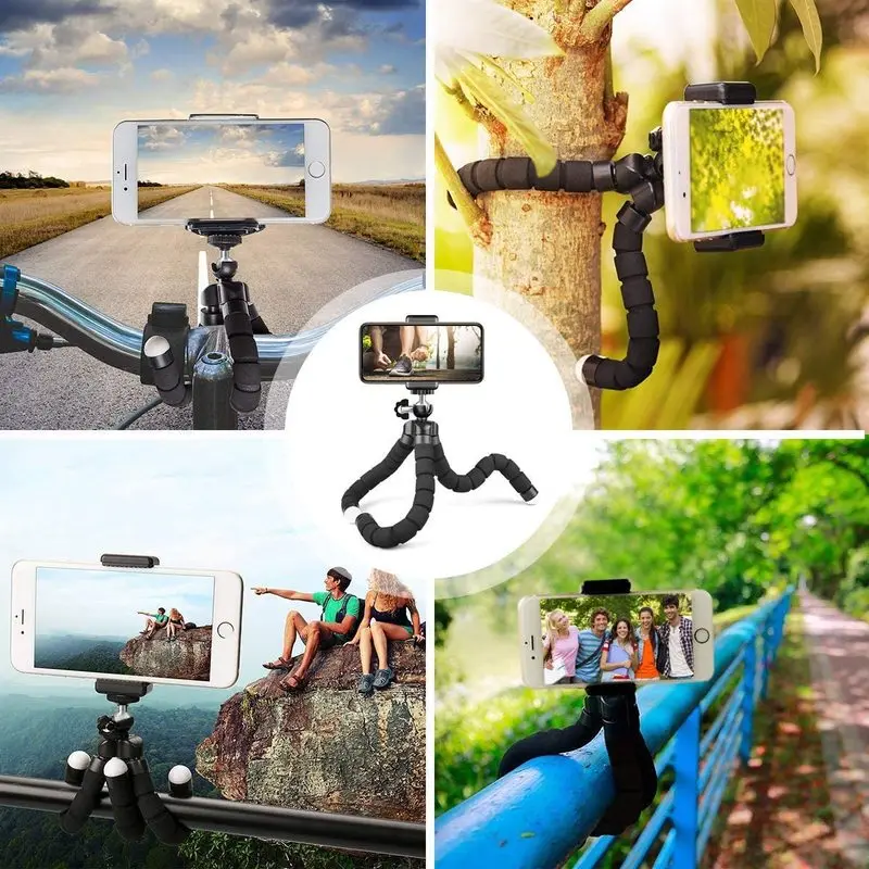 Bluetooth Remote Selfie Stick Tripod Portable Mini Phone Selfie Live Bracket 360 Folding Multi-Scene Use Sponge Phone Stand
Bluetooth Remote Selfie Stick Tripod Portable Mini Phone Selfie Live Bracket 360 Folding Multi-Scene Use Sponge Phone Stand
