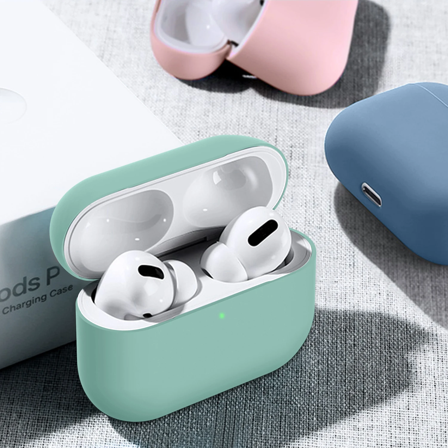 Чехол для беспроводных наушников с Bluetooth Apple AirPods Pro 3 защитный чехол аксессуары