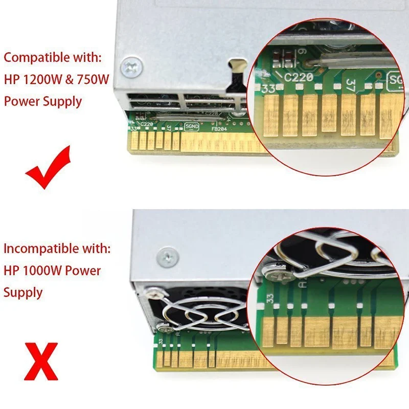 PCI-E 12V 64Pin to 12x 6Pin Power Supply Server Adapter Cables Breakout Board Power Conversion for 1200W 750W GPU Mining
PCI-E 12V 64Pin to 12x 6Pin Power Supply Server Adapter Cables Breakout Board Power Conversion for 1200W 750W GPU Mining