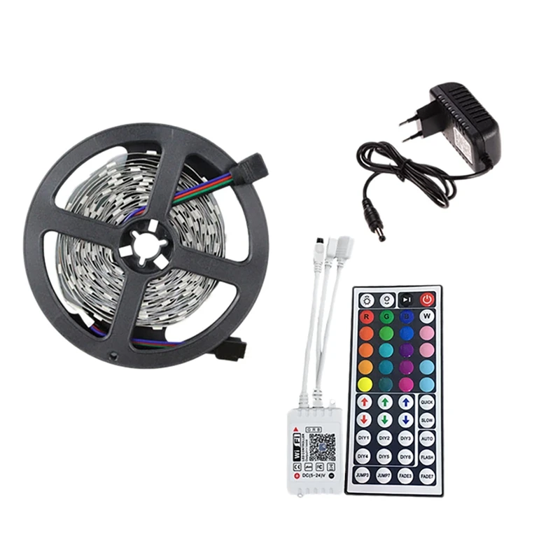 Led Light Strips With WIFI Remote Color Changing RGB APP Control Sync With Music For Bedroom Decor
Led Light Strips With WIFI Remote Color Changing RGB APP Control Sync With Music For Bedroom Decor