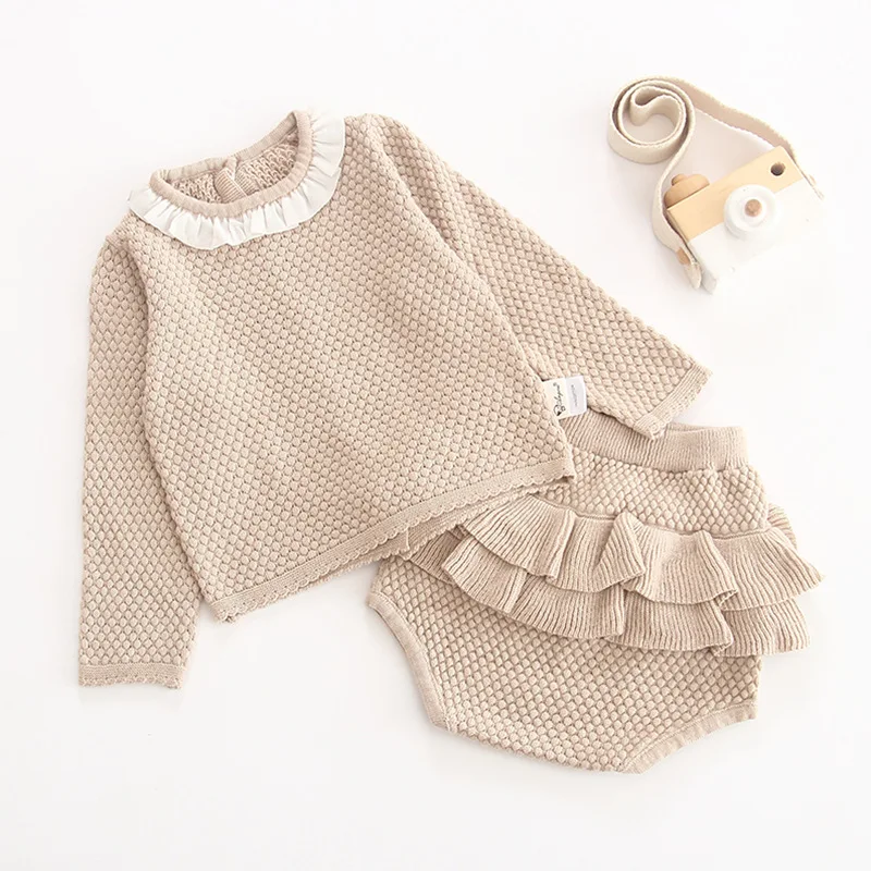 Newborn Baby Clothes Sets 2021 New Arrival Infat Climb Suit Lotus Leaf Tops Shorts 2Pcs Sets Age For 0-2Y Pink Beige Spring Suit
Newborn Baby Clothes Sets 2021 New Arrival Infat Climb Suit Lotus Leaf Tops Shorts 2Pcs Sets Age For 0-2Y Pink Beige Spring Suit