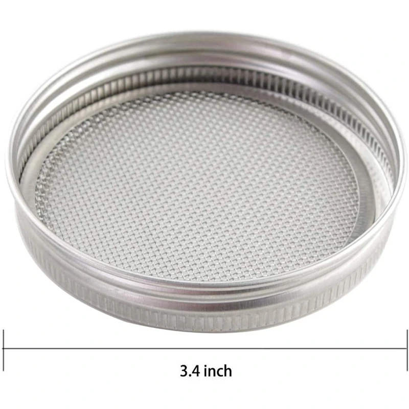 7 Pack Stainless Steel Wide Mouth Sprouting Lids Superb Ventilated Sprouting Lid for Wide Mouth Mason Jars Canning Jars
7 Pack Stainless Steel Wide Mouth Sprouting Lids Superb Ventilated Sprouting Lid for Wide Mouth Mason Jars Canning Jars