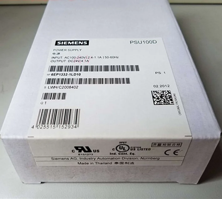 Блок питания SIEMENS PSU100D 6EP1332-1LD10 1 шт. новинка | Безопасность и защита