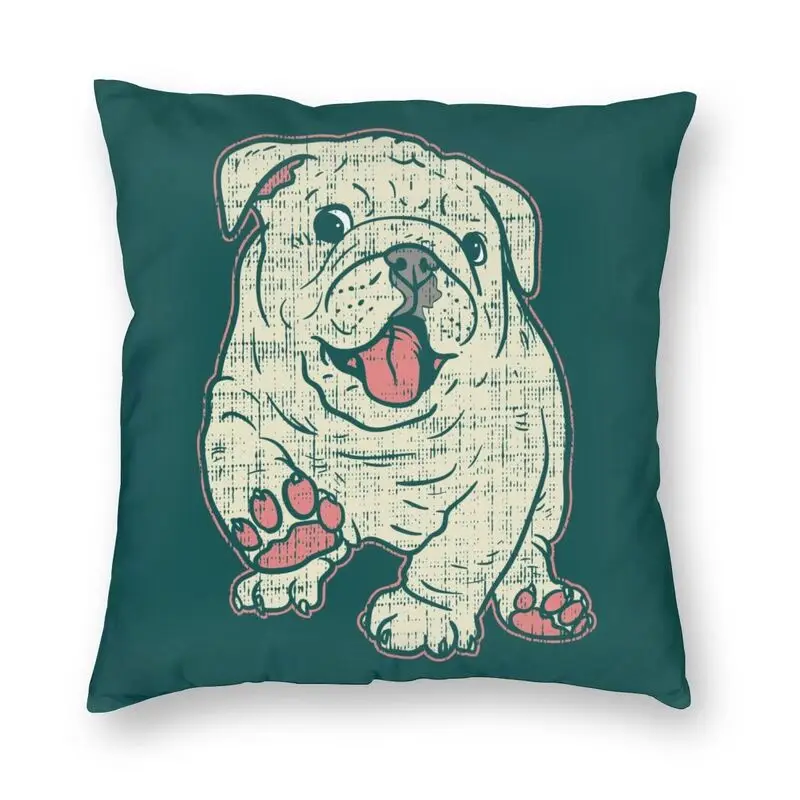 Cute English Bulldog Waving Paw Cushion Cover British Pet Dog Lover Throw Pillow Case for Living Room Pillowcase Home Decorative
Cute English Bulldog Waving Paw Cushion Cover British Pet Dog Lover Throw Pillow Case for Living Room Pillowcase Home Decorative