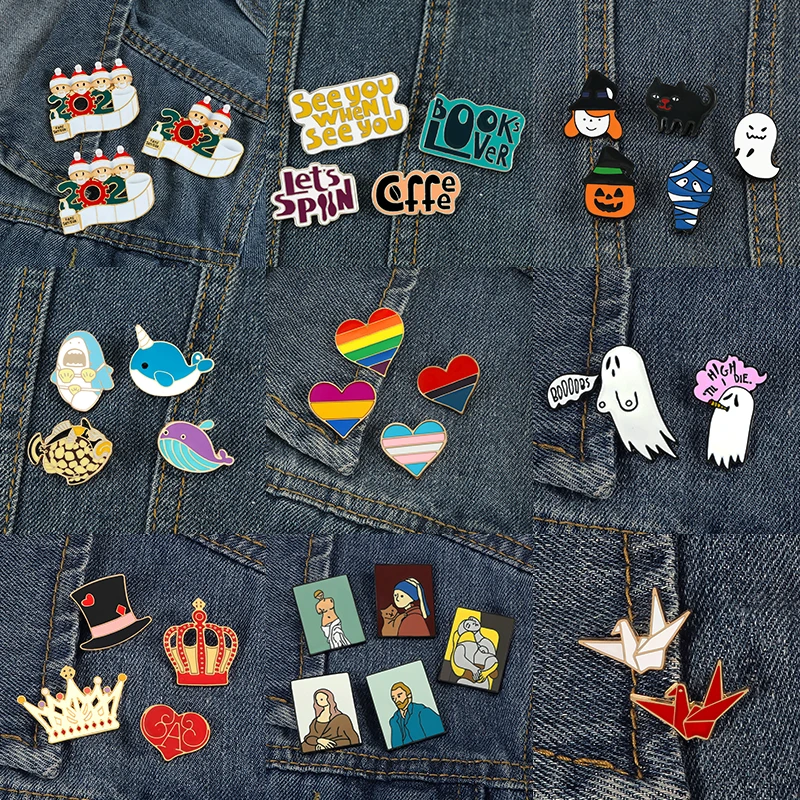 2-7pcs Cartoon Lovely Brooches Festival Badges Fashion Creative Personality Enamel Pins Metal Custom Bag Jewelry Gifts Wholesale
2-7pcs Cartoon Lovely Brooches Festival Badges Fashion Creative Personality Enamel Pins Metal Custom Bag Jewelry Gifts Wholesale
