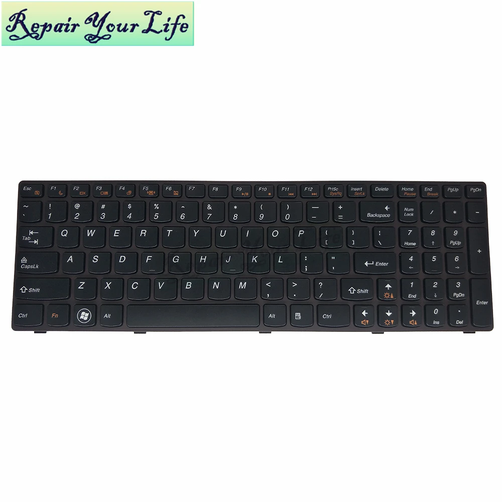 Клавиатура для LENOVO с английской раскладкой, V570, B570E, B570E2, B570G, B575A, B575E, V580C, B590A, 25200833 дюйма, с коричневой рамкой
Клавиатура для LENOVO с английской раскладкой, V570, B570E, B570E2, B570G, B575A, B575E, V580C, B590A, 25200833 дюйма, с коричневой рамкой