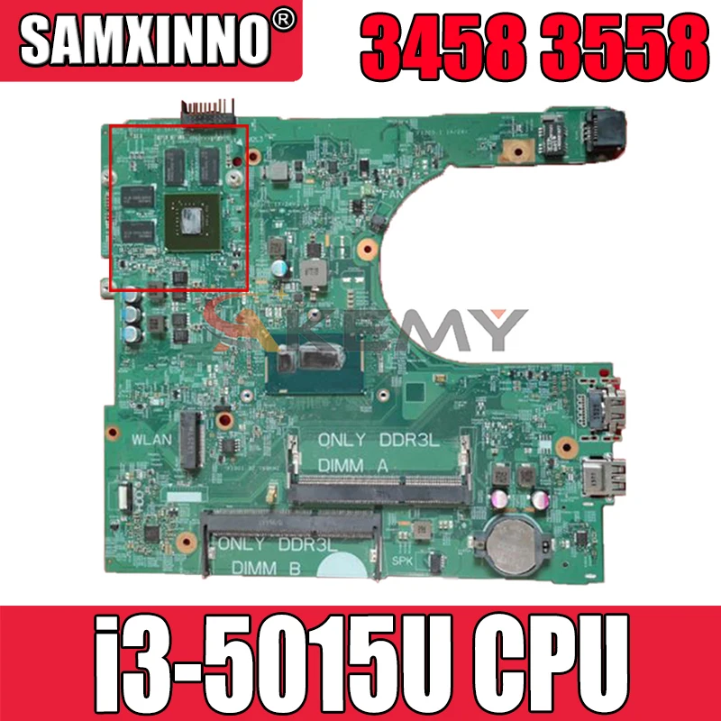 Оригинальная материнская плата для ноутбука DELL Inspiron 3458 3558 Core SR245 i3-5015U N16V-GM-B1 материнская плата CN-05T16P 05T16P 14216-1
Оригинальная материнская плата для ноутбука DELL Inspiron 3458 3558 Core SR245 i3-5015U N16V-GM-B1 материнская плата CN-05T16P 05T16P 14216-1