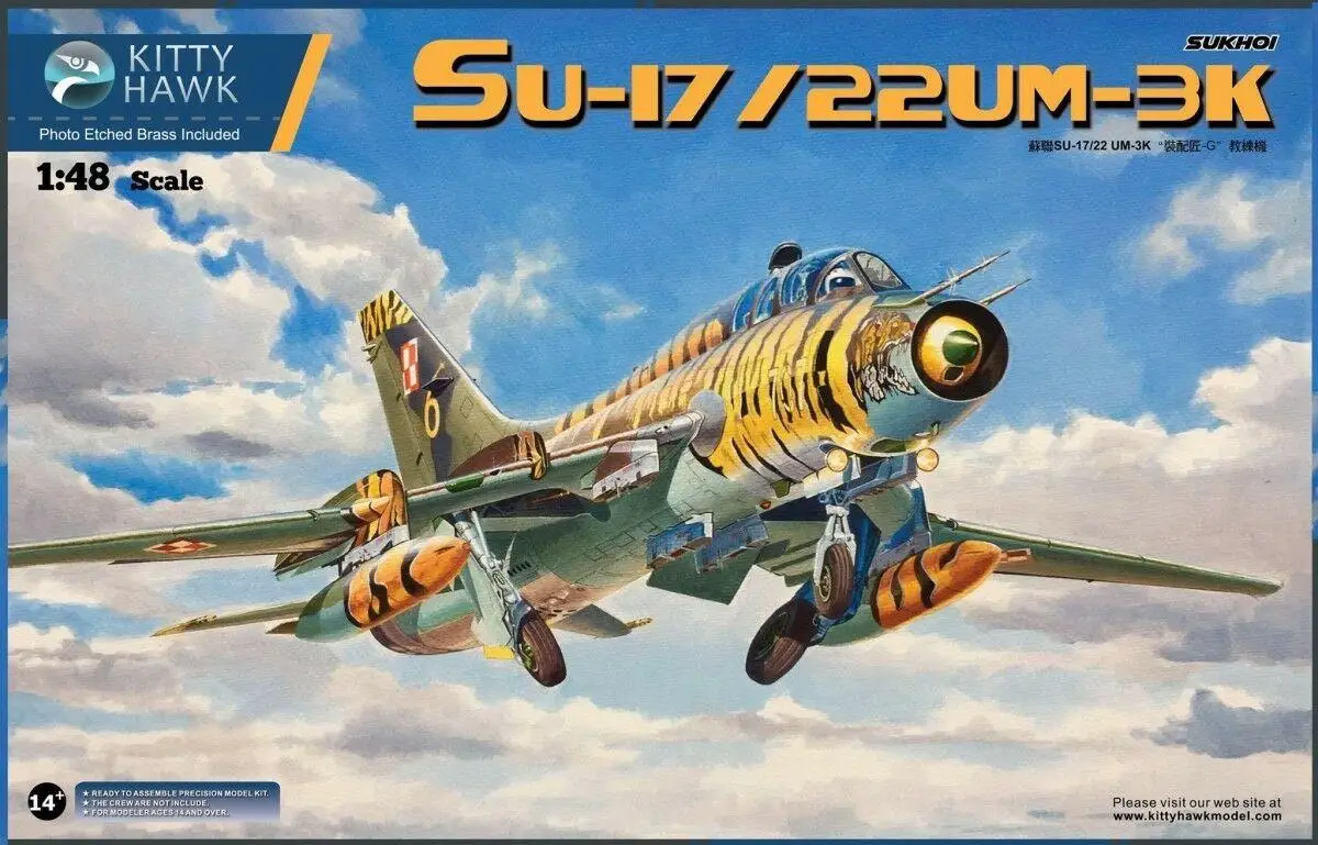 Китти-Хок 80147 1/48 весы сухой Su-17/22 UM-3K новые модели
Китти-Хок 80147 1/48 весы сухой Su-17/22 UM-3K новые модели