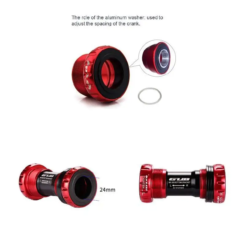 GUB C-68 Ceramic BB Crankshaft 68/73mm Thread Type BSA Crankshaft Crankshaft Bearings XR-Hot
GUB C-68 Ceramic BB Crankshaft 68/73mm Thread Type BSA Crankshaft Crankshaft Bearings XR-Hot
