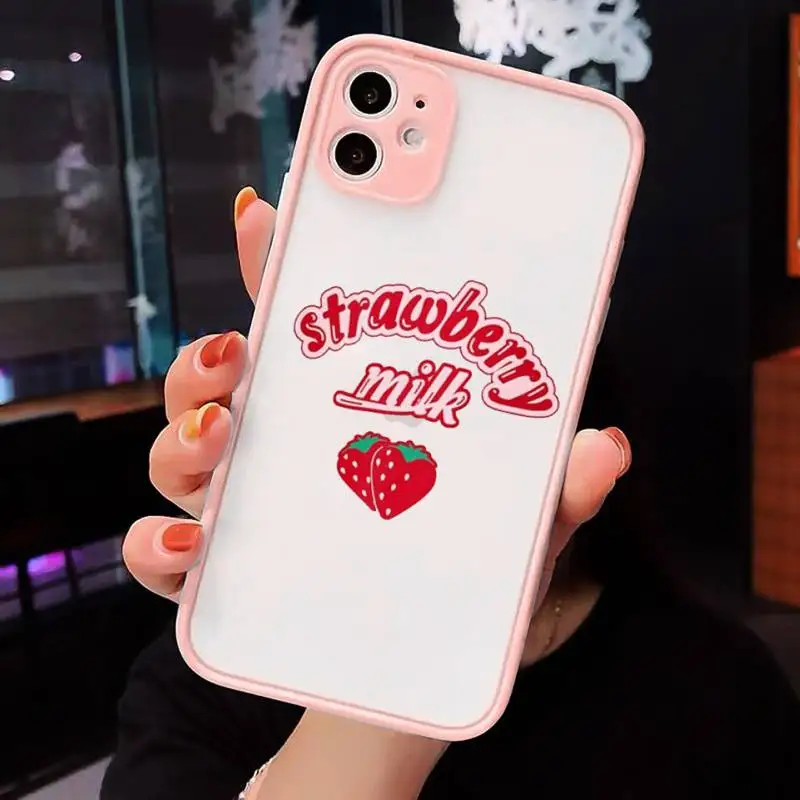 Cartoon fruit strawberry cherry Phone Cases matte transparent For iphone 7 8 11 12 plus mini x xs xr pro max cover
Cartoon fruit strawberry cherry Phone Cases matte transparent For iphone 7 8 11 12 plus mini x xs xr pro max cover