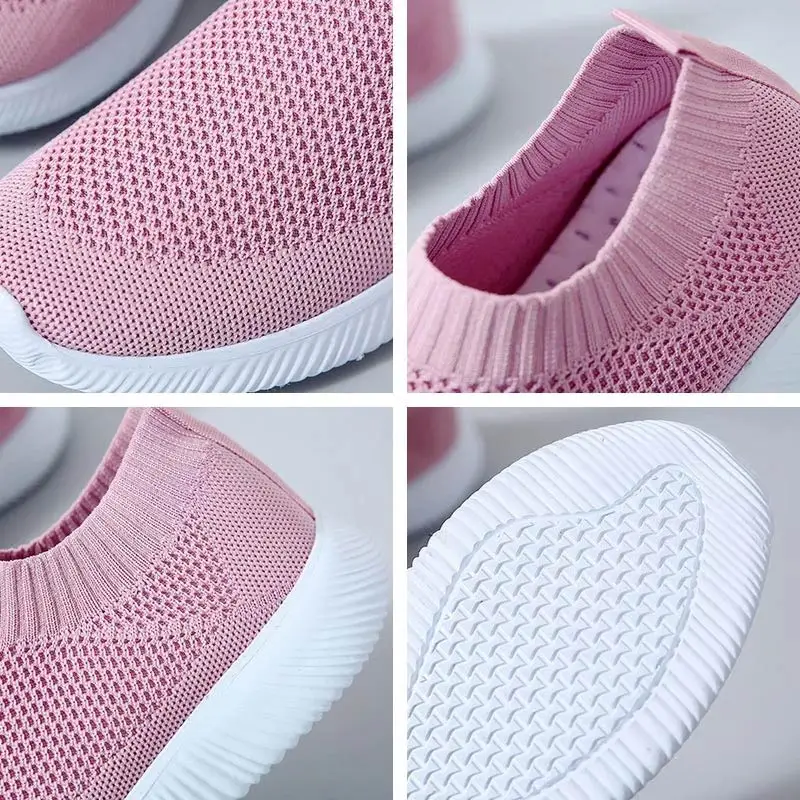 Women flats loafer 2021 new slip-on knit sock shoes woman sneakers comfortable breathable mesh women sneakers
Women flats loafer 2021 new slip-on knit sock shoes woman sneakers comfortable breathable mesh women sneakers