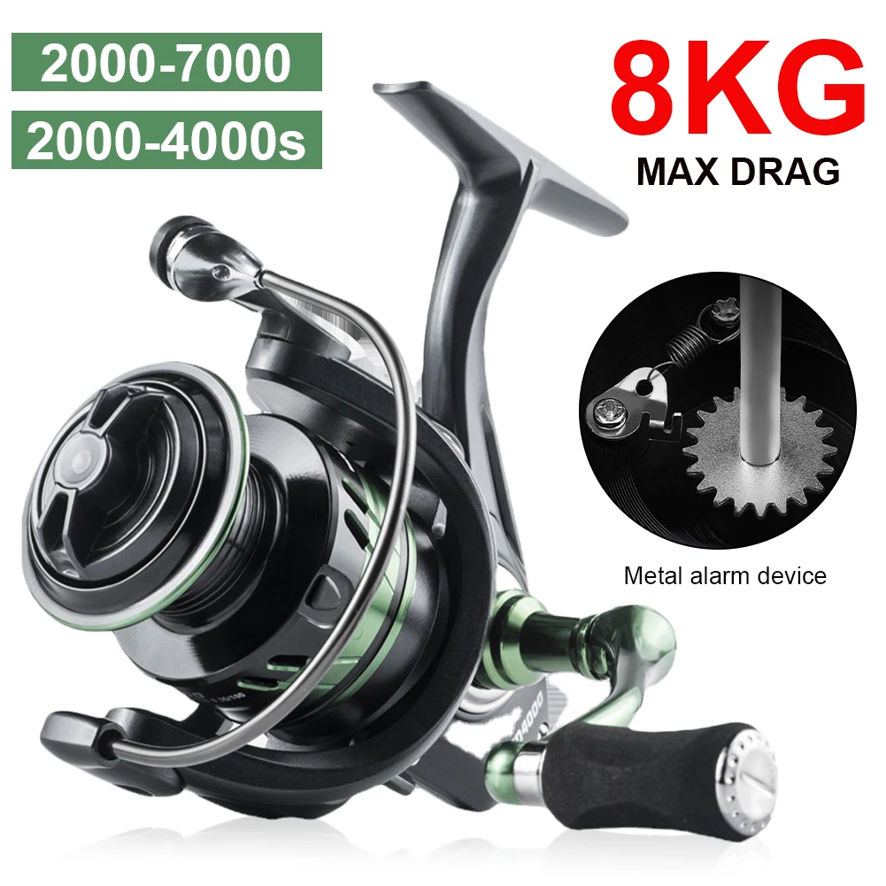 2022 New Fishing Reel FD2000-7000 Spinning Reel Deep Shallow Spool 5.0:1/4.7:1 Max Drag 8KG Saltwater Fishing Accessories Pesca
2022 New Fishing Reel FD2000-7000 Spinning Reel Deep Shallow Spool 5.0:1/4.7:1 Max Drag 8KG Saltwater Fishing Accessories Pesca