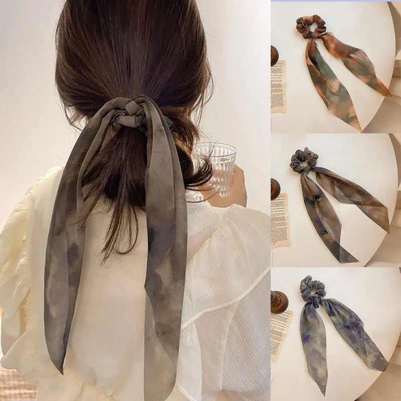 Lovely Fashion Floral Hair Scrunchies Long Ribbon Hair Tie Elastic Hair Bands Hair Accessories Women Ponytail Hair Scarf
Lovely Fashion Floral Hair Scrunchies Long Ribbon Hair Tie Elastic Hair Bands Hair Accessories Women Ponytail Hair Scarf