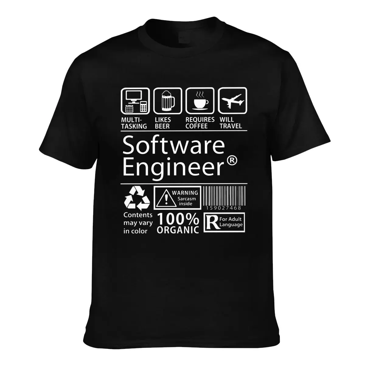 Software Engineer Programming T Shirt Programmer Streetwear 100 Cotton T-Shirt Short-Sleeve Print Tee Shirt Man
Software Engineer Programming T Shirt Programmer Streetwear 100 Cotton T-Shirt Short-Sleeve Print Tee Shirt Man