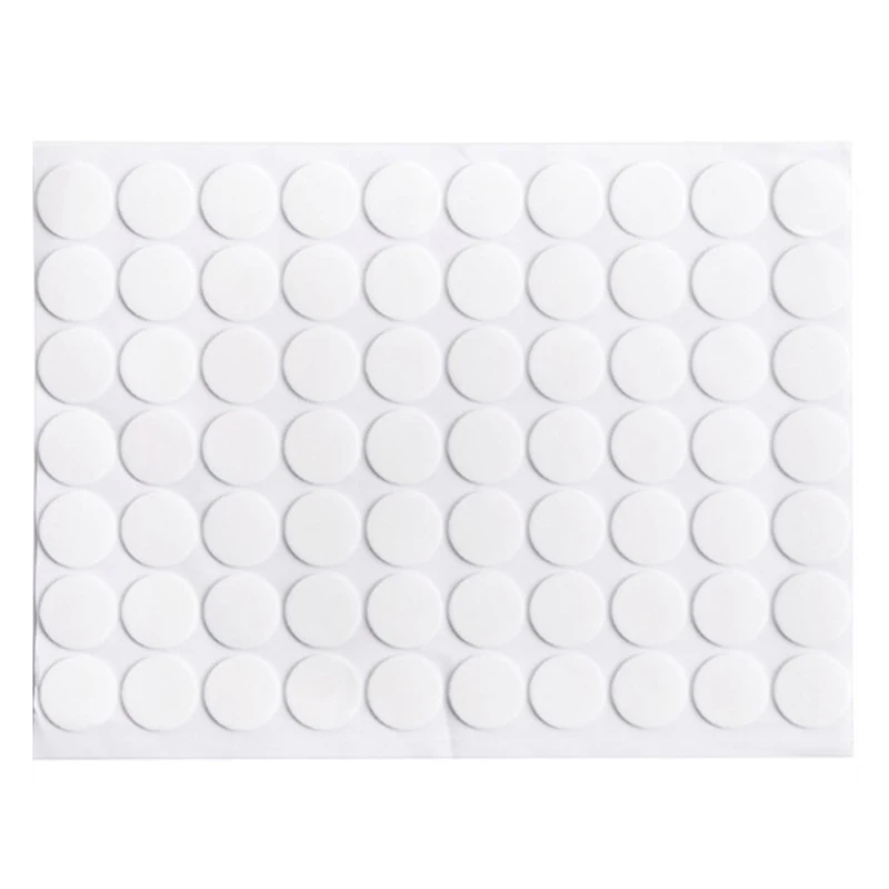 70pcs point Glue Tape Self Adhesive Fastener Tape Sofe Round Magic Sticker Wall Poster PottedStickers Pads Hit Noise Prevent
70pcs point Glue Tape Self Adhesive Fastener Tape Sofe Round Magic Sticker Wall Poster PottedStickers Pads Hit Noise Prevent