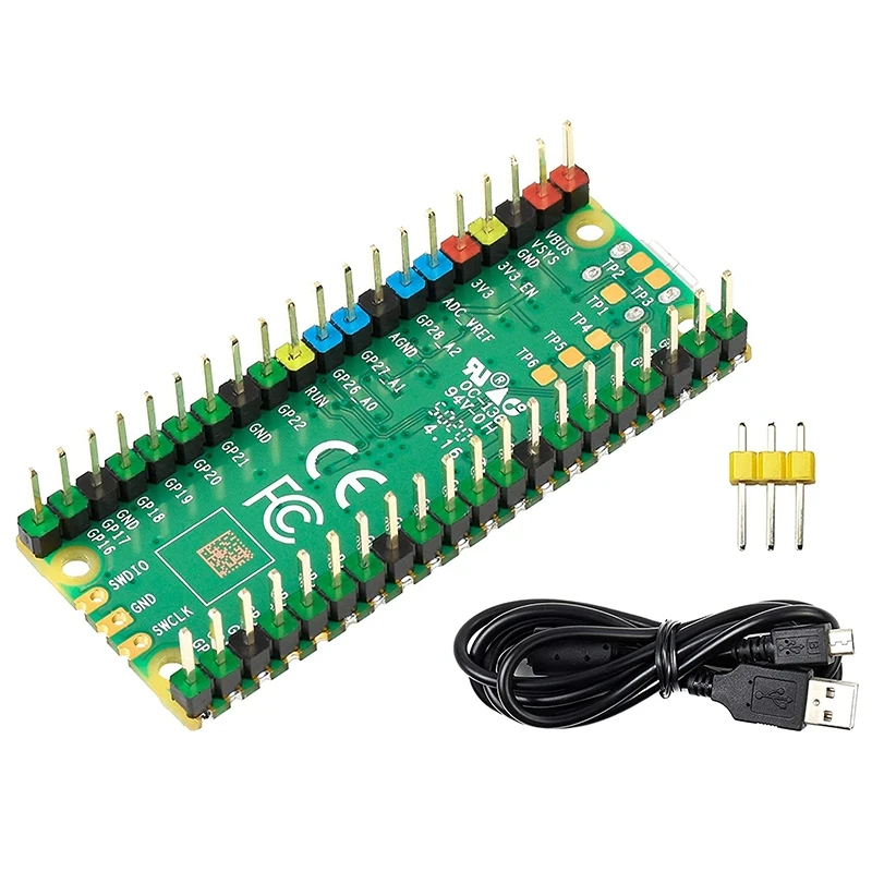 Для Raspberry Pi Pico, на основе чипа Raspberry Pi RP2040, двухъядерный процессор ARM Cortex M0 +, мини макетная плата
Для Raspberry Pi Pico, на основе чипа Raspberry Pi RP2040, двухъядерный процессор ARM Cortex M0 +, мини макетная плата
