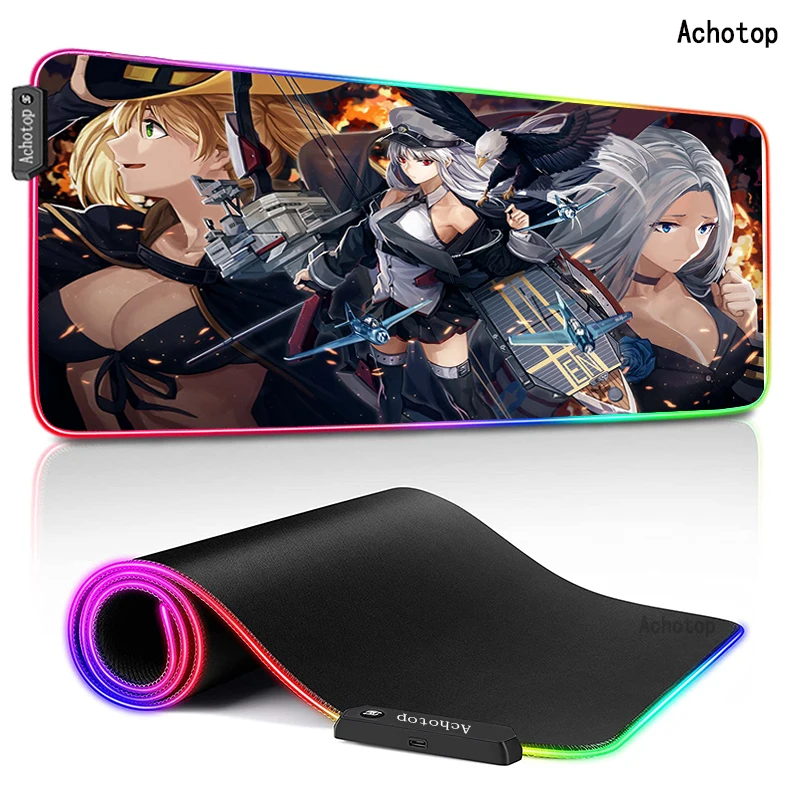 Azur Lane Large XXL Mousepad Anime Gamer Gaming Mouse Pad RGB Computer Accessories Keyboard Laptop Big Padmouse Speed Desk Mats
Azur Lane Large XXL Mousepad Anime Gamer Gaming Mouse Pad RGB Computer Accessories Keyboard Laptop Big Padmouse Speed Desk Mats