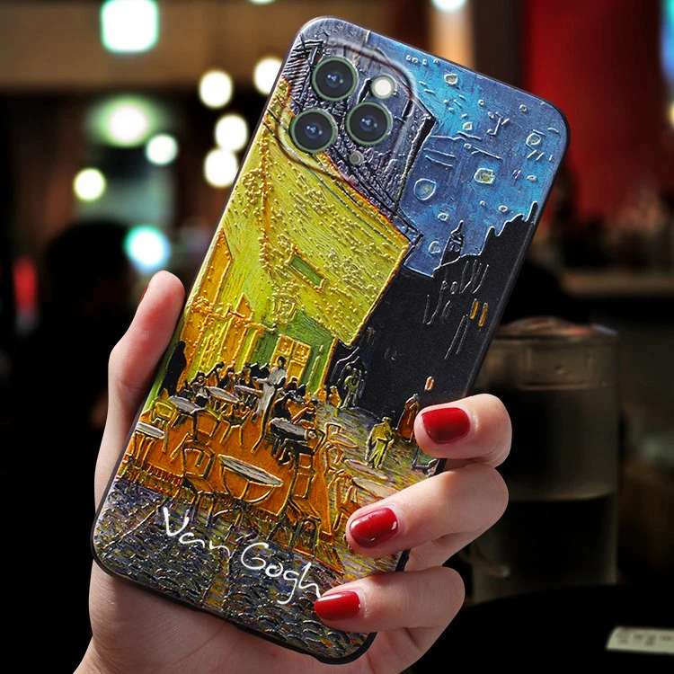 3D Art Phone Case For iphone 12 11 13 Pro XS 12Pro Max X XR SE 2020 6s 5 6 S 7 8 Plus Cases Oil Painting Soft Black Cover Coque
3D Art Phone Case For iphone 12 11 13 Pro XS 12Pro Max X XR SE 2020 6s 5 6 S 7 8 Plus Cases Oil Painting Soft Black Cover Coque