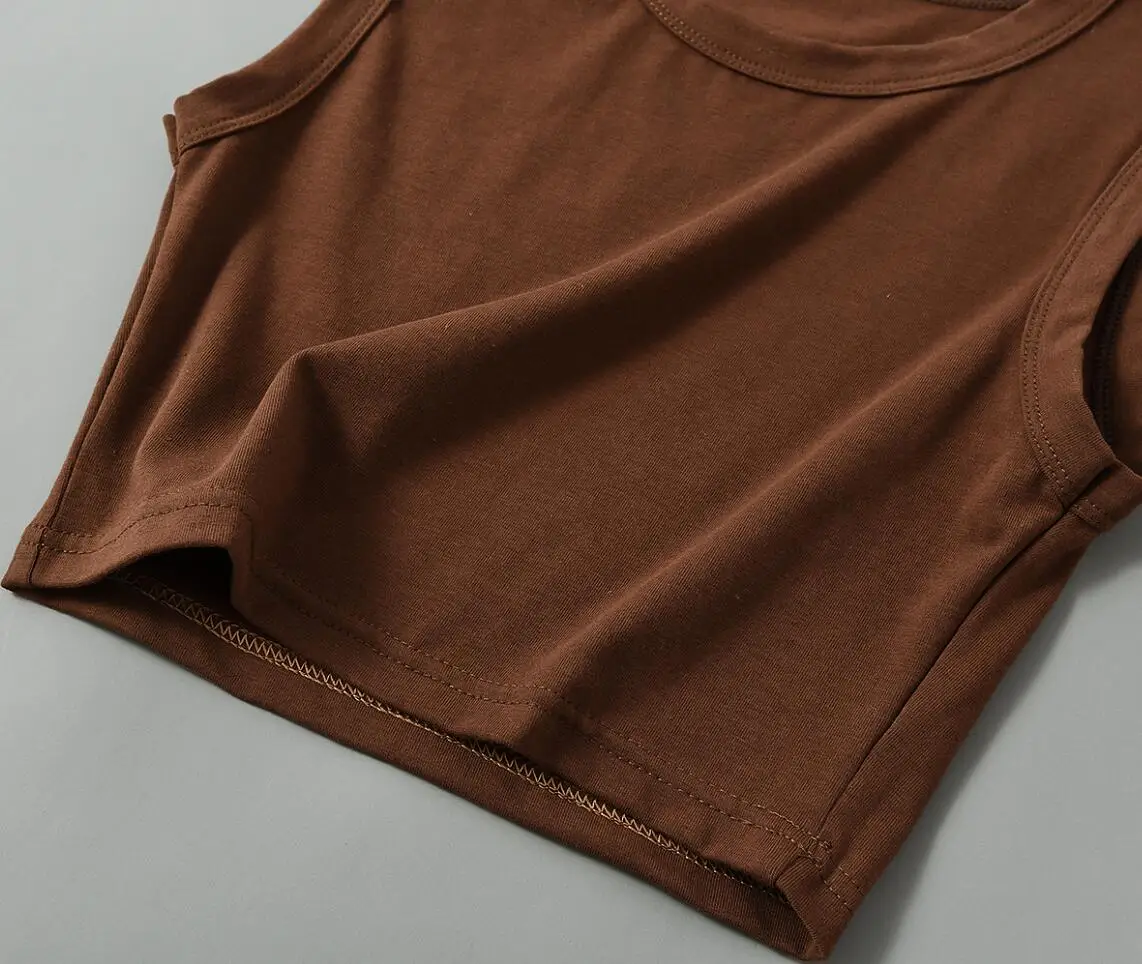 Summer Women O Neck Sleeveless Sexy Tight Top Tank Ladies Crop Top High Waist Slimming Slim Short Sleeveless Bottoming 
Summer Women O Neck Sleeveless Sexy Tight Top Tank Ladies Crop Top High Waist Slimming Slim Short Sleeveless Bottoming