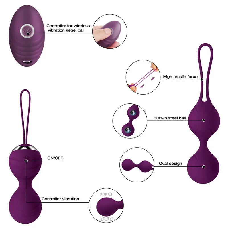 Шарики Бен ва шарики Кегеля вагинальные китайские вибратор игрушки для взрослых
