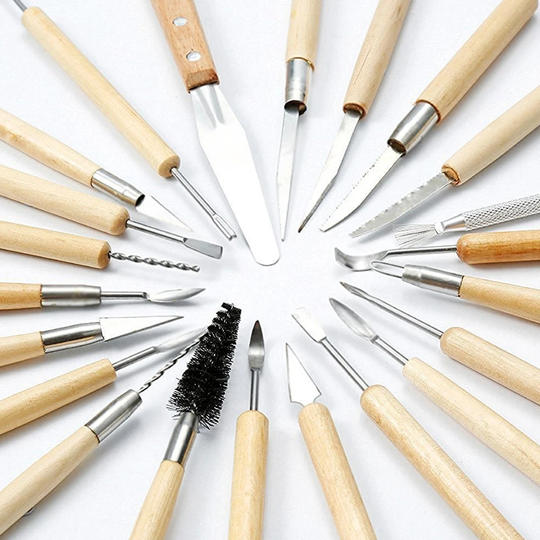 30 pcs Ceramic Clay Tool Set Polymer Clay Tool Ceramic Art Tool Set Wood Pottery Carving Clay Cleaning Tool Set Tool Sculpture
30 pcs Ceramic Clay Tool Set Polymer Clay Tool Ceramic Art Tool Set Wood Pottery Carving Clay Cleaning Tool Set Tool Sculpture