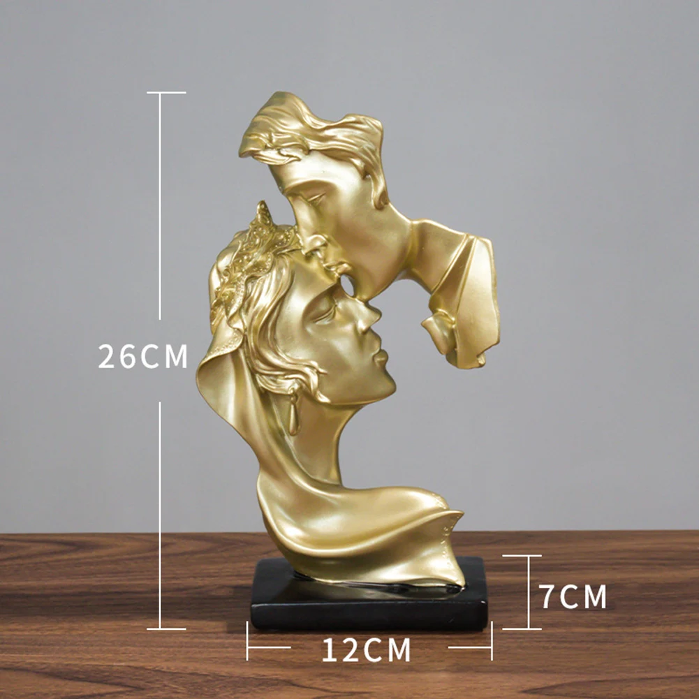 Couples Ornament Prime Durable Couples Figurine for Home Living Room Creative Abstract Art Nordic Decoration
Couples Ornament Prime Durable Couples Figurine for Home Living Room Creative Abstract Art Nordic Decoration