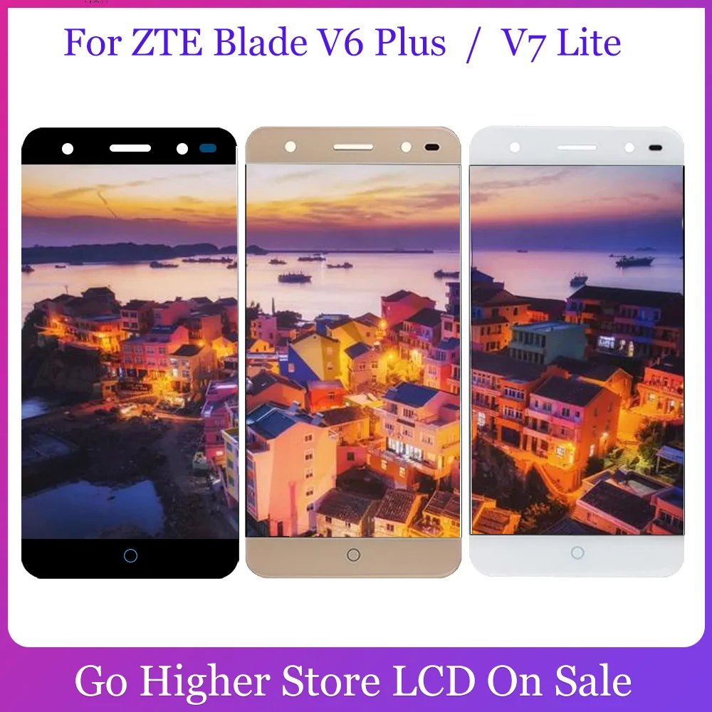 ЖК дисплей с сенсорным экраном и дигитайзером в сборе для ZTE Blade V6 Plus / V7 Lite|Экраны