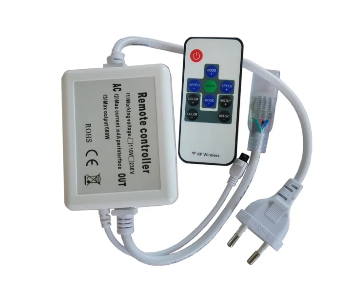 10set/lot AC110-220V 6A 600W 10 keys IR RGB led controller for 50m RGB LED strip
10set/lot AC110-220V 6A 600W 10 keys IR RGB led controller for 50m RGB LED strip