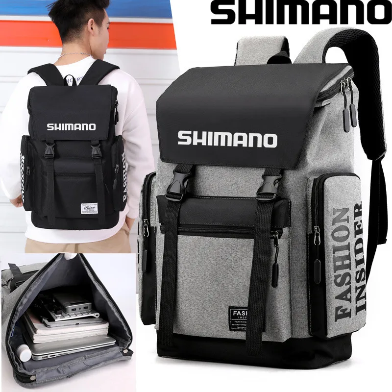 Shimano Fishing Backpack Autumn Male Outdoor Sports Breathable Wear-resistant Waterproof Fishing Backpack Simple Travel Backpack
Shimano Fishing Backpack Autumn Male Outdoor Sports Breathable Wear-resistant Waterproof Fishing Backpack Simple Travel Backpack