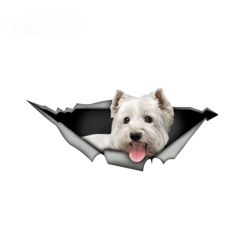13cmx6cm Creative little white dog Vinyl Car stickers Decals Motorcycle Accessories Car-Window Decorative Goods PVC
13cmx6cm Creative little white dog Vinyl Car stickers Decals Motorcycle Accessories Car-Window Decorative Goods PVC