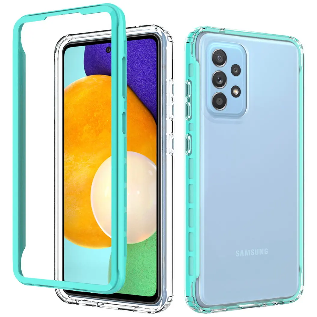 Luxury Shockproof Phone Case for Samsung A52 A72 A32 A12 A02 Case Transparent 2-in-1 hybrid + PTU Cover For Galaxy A32 5G Fundas
Luxury Shockproof Phone Case for Samsung A52 A72 A32 A12 A02 Case Transparent 2-in-1 hybrid + PTU Cover For Galaxy A32 5G Fundas