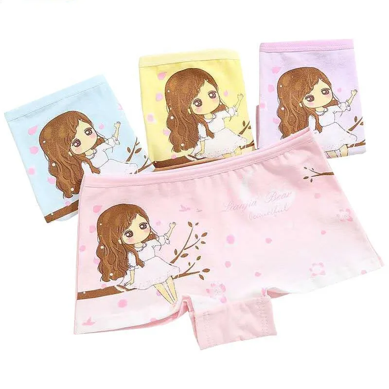 4Pcs/Lot Children Girls Cotton Briefs Pretty Lovely Cartoon Princess Baby Underwear Kids Boxer Briefs Comfortable Soft Panties
4Pcs/Lot Children Girls Cotton Briefs Pretty Lovely Cartoon Princess Baby Underwear Kids Boxer Briefs Comfortable Soft Panties