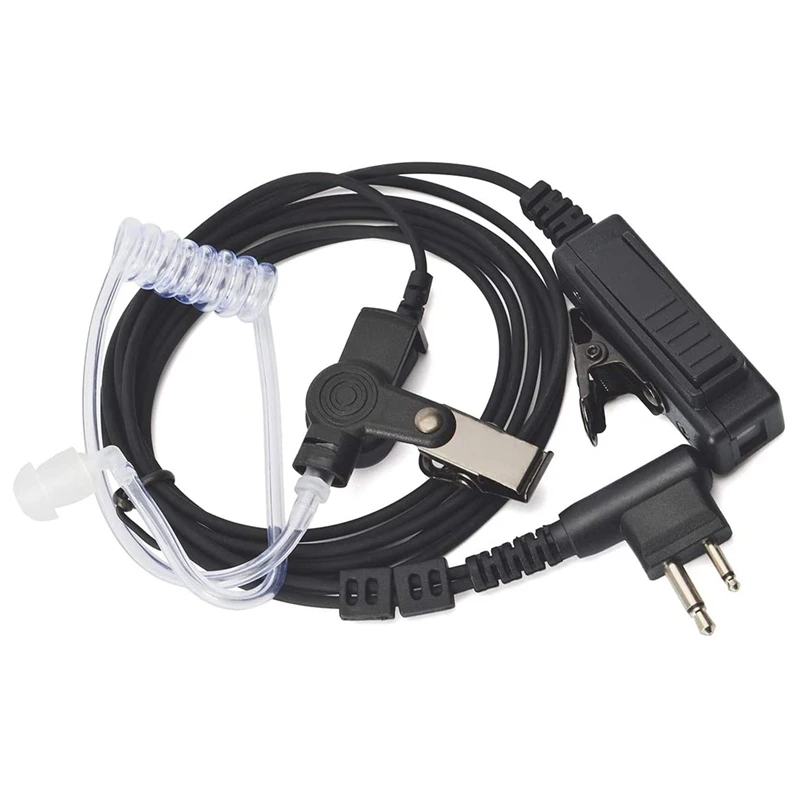 Covert Acoustic Tube Security Bodyguard Earpiece Headset PTT Mic Compatible For Motorola CP040 DP1400 GP68 GP88
Covert Acoustic Tube Security Bodyguard Earpiece Headset PTT Mic Compatible For Motorola CP040 DP1400 GP68 GP88